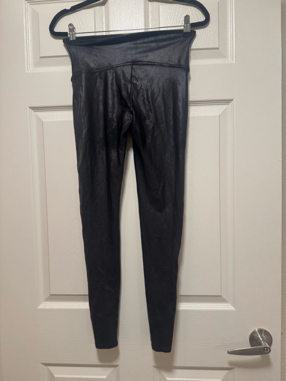 SPANX Faux-Leather Leggings - Picture 9 of 16
